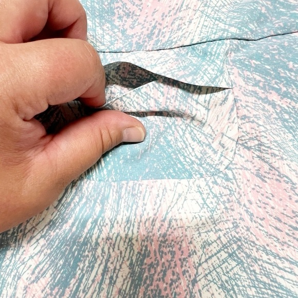 Outdoor Voices Womens Pink Blue Prism Pattern Ready Set Athletic Skirt Size S - Picture 3 of 4